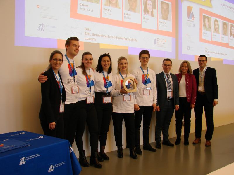 Winner team of Students' League Switzerland 2022